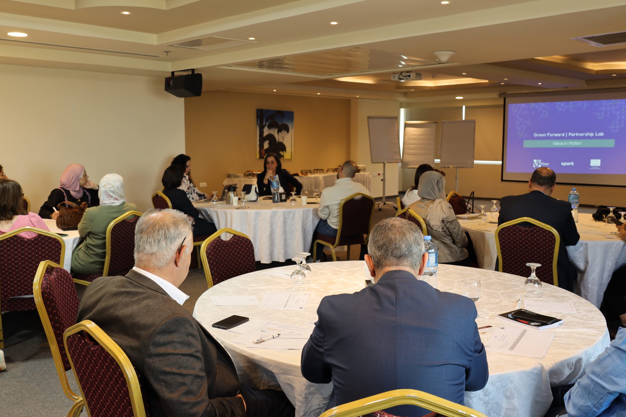 Flow Accelerator and SPARK Unite Palestinian Organizations to Build Green Tech Partnerships in Ramallah