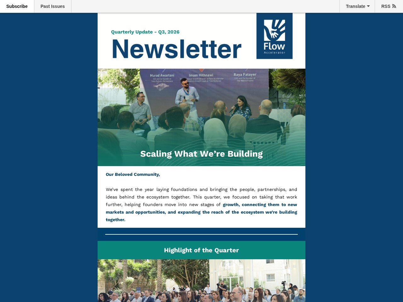 Our Building Blocks Q3 2026 | Scaling What We’re Building