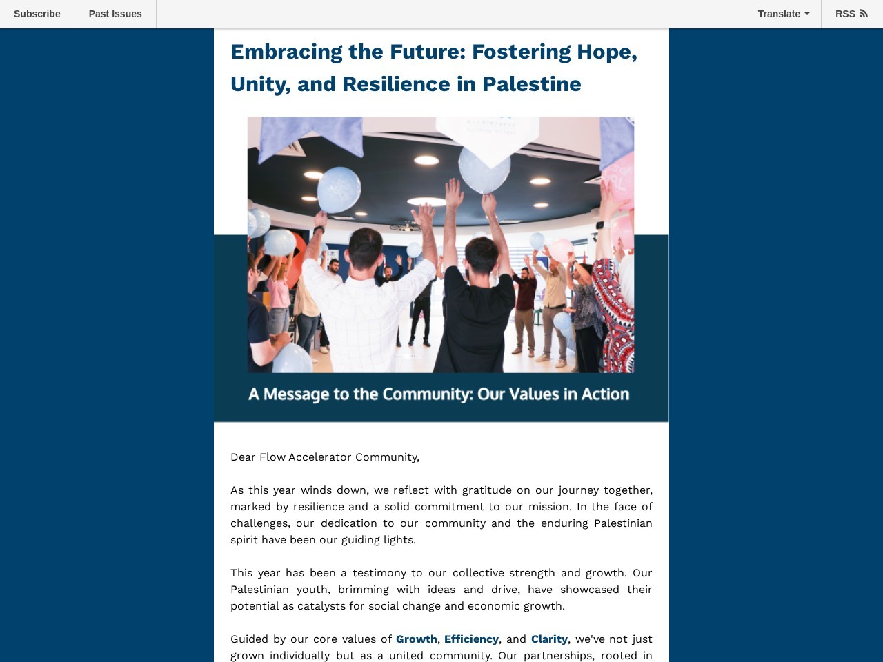 Embracing the Future: Our building Blocks Q4 2023