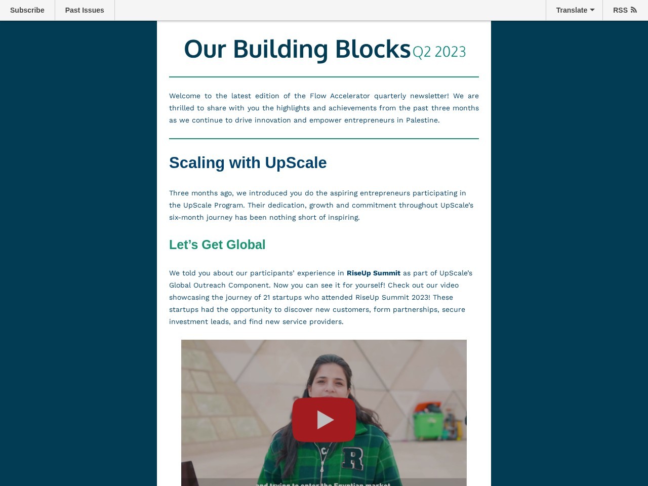 Celebrating Achievements and Breakthroughs – Our Building Blocks Q2 2023