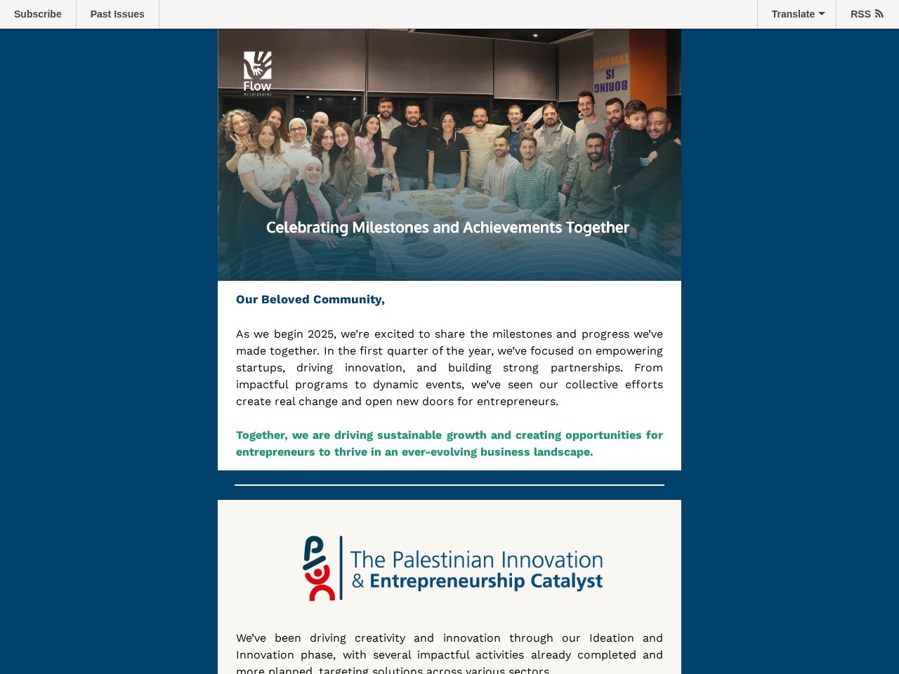 Our Building Blocks Q1 2025 | Celebrating Milestones and Achievements Together