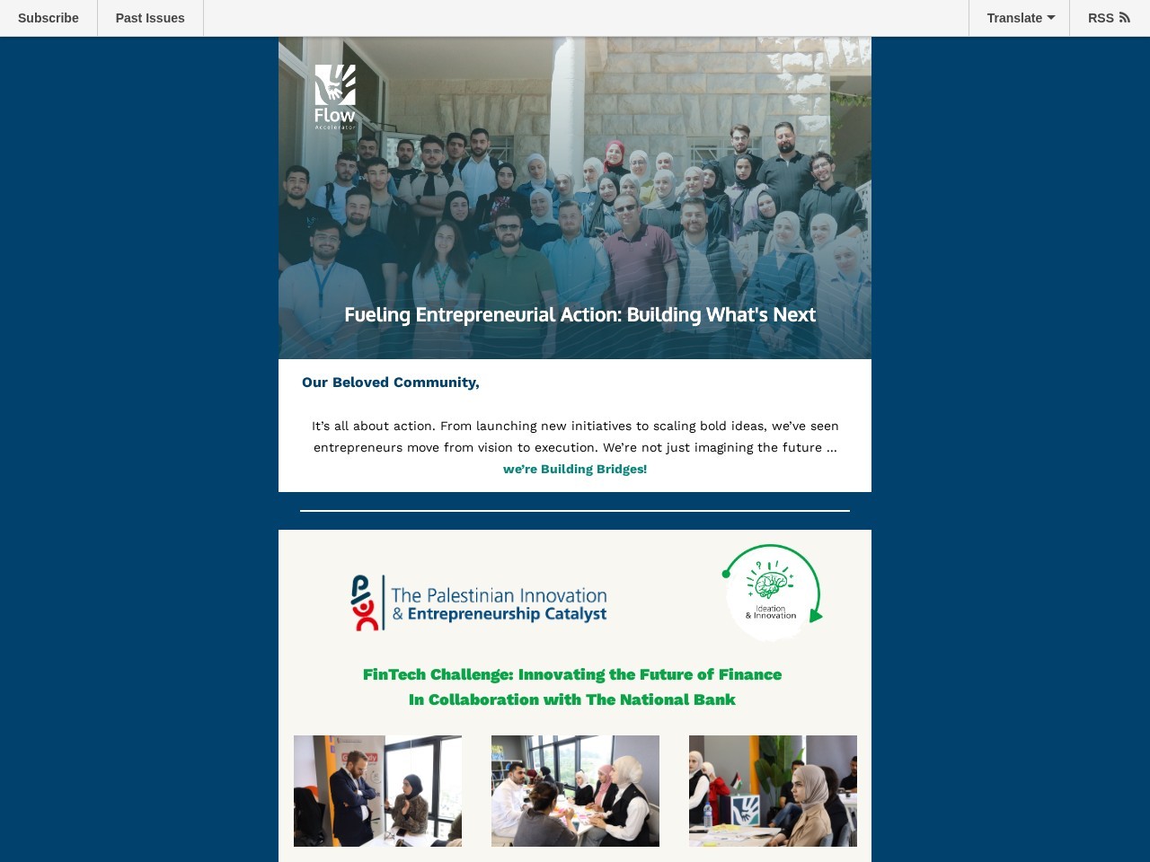 Our Building Blocks Q2 2025 | Fueling Entrepreneurial Action: Building What's Next